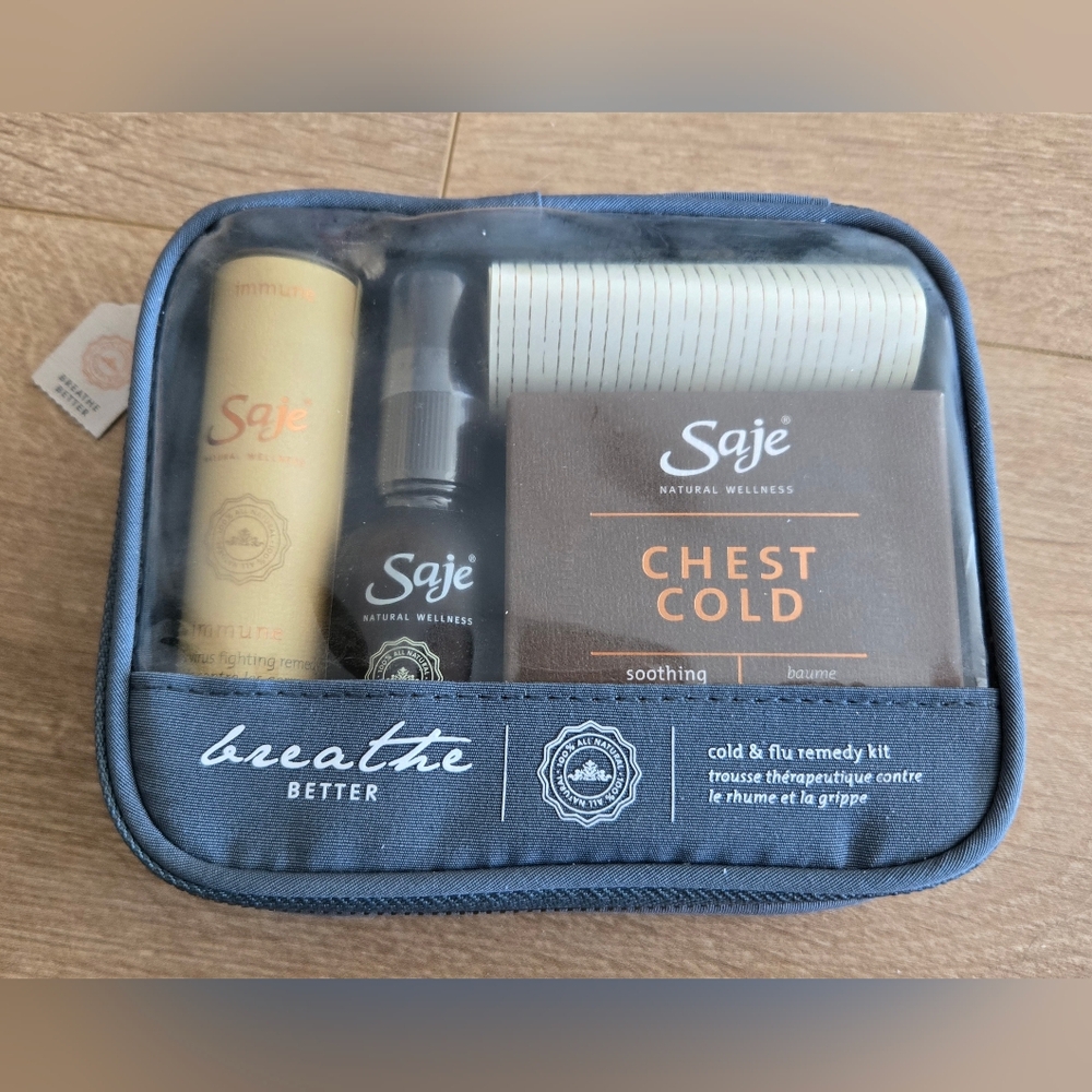 Saje Breathe Better Cold and Flu Remedy Kit